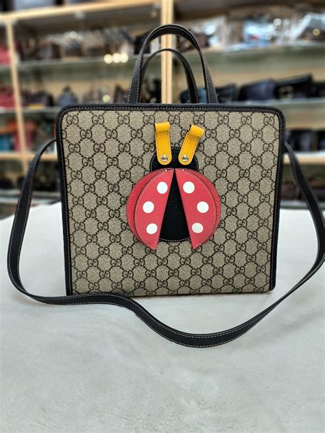 gucci ladybird bag